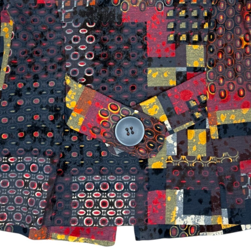 Joseph Ribkoff Multicolor Patchwork Blazer - image 8